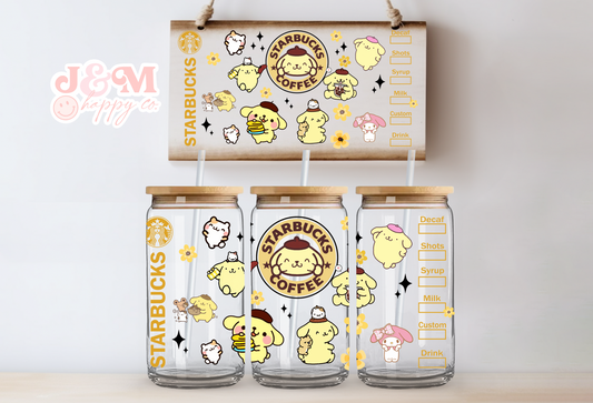 Starbucks Pom Pom Purin